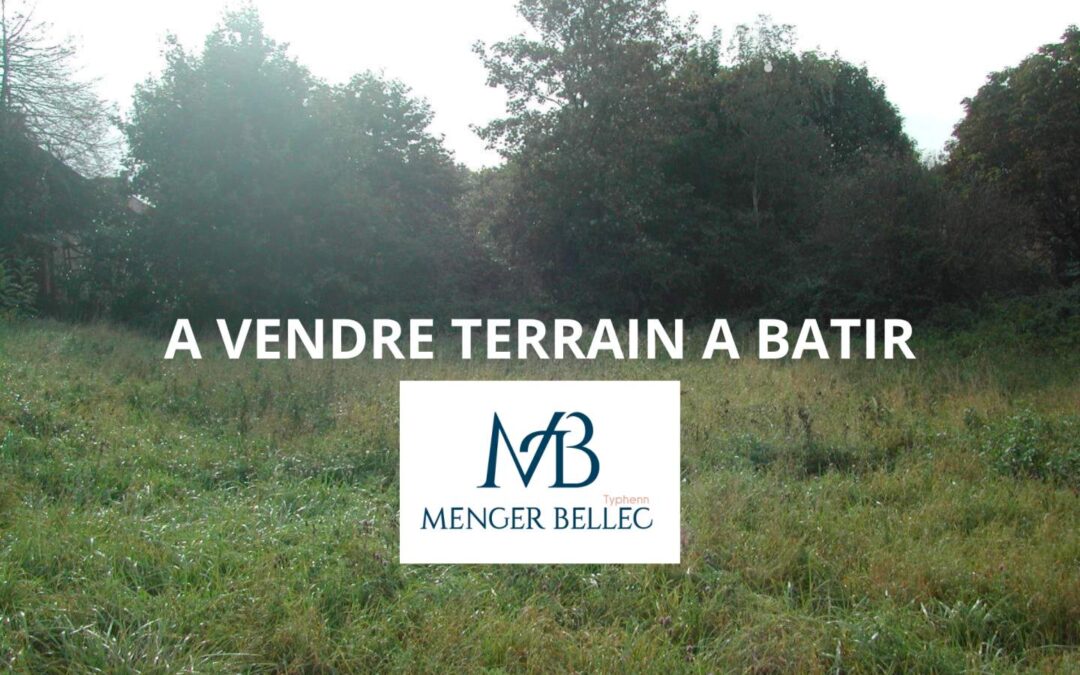 Terrain à bâtir NOUVOITOU – réf 097/2031