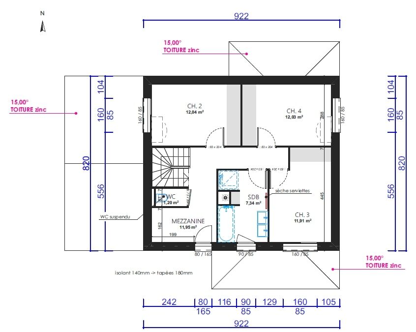 Maison d’habitation CESSON SEVIGNE – réf 097/2159